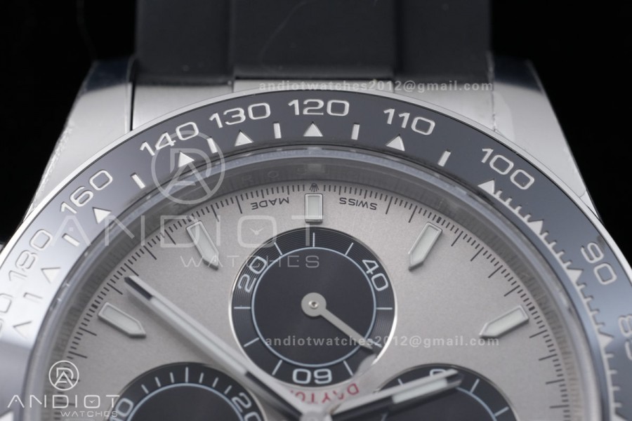 Daytona 126519 Gain Weight VSF 1:1 SS Color Dial Black Subdial Sticks Markers On Oysterflex Strap DD4131(Free Sprung Look)