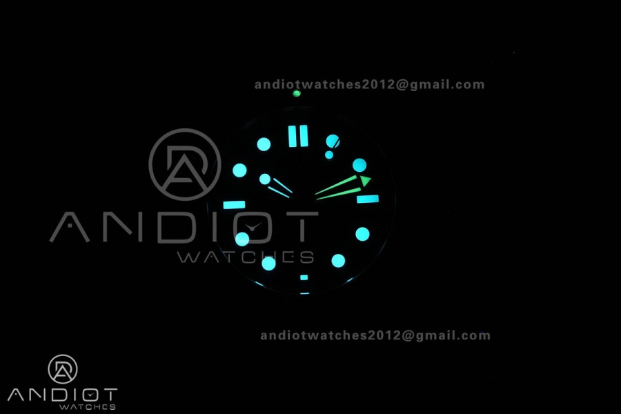Seamaster Diver 300M Blue Ceramic Bezel Free Sprung ORF 1:1 Gray Dial On SS Bracelet Asian Super Clone 8800