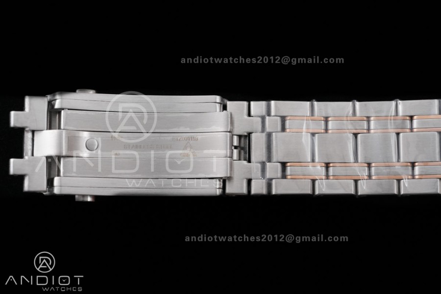 Seamaster Diver 300M Blue Ceramic Bezel Free Sprung ORF 1:1 Blue Dial On SS/RG Bracelet Asian Super Clone 8800