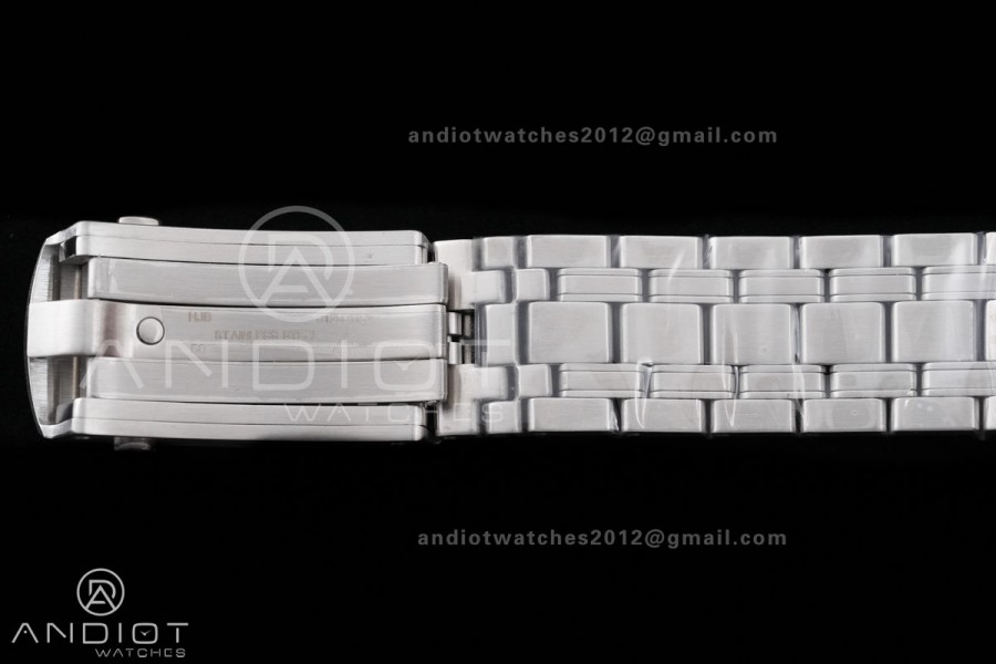 Seamaster Diver 300M 007 Free Sprung ORF 1:1 Black Dial On SS/RG Bracelet Asian Super Clone 8800