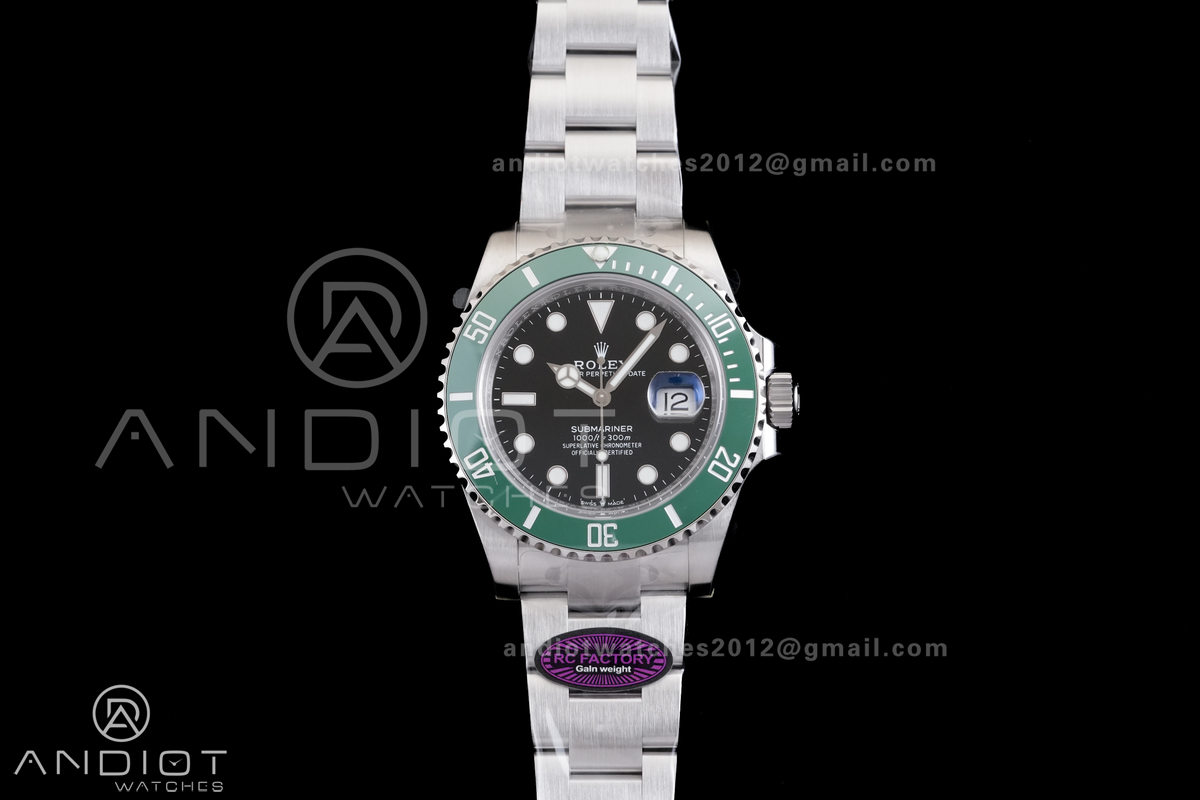 Submariner 41mm 126610 LV Starbucks 904L Steel RCF 1:1 Best Edition RC3235