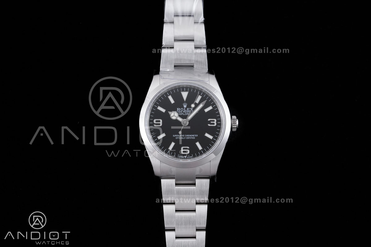 Explorer 36 124270 904L Steel EWEF 1:1 Best Edition on SS Bracelet A3230