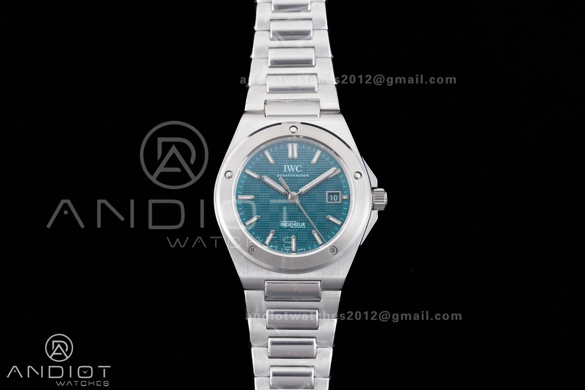 GH Factory IWC Ingenieur IW328903 Lake Blue Dial On SS Automatic Miyota 9015