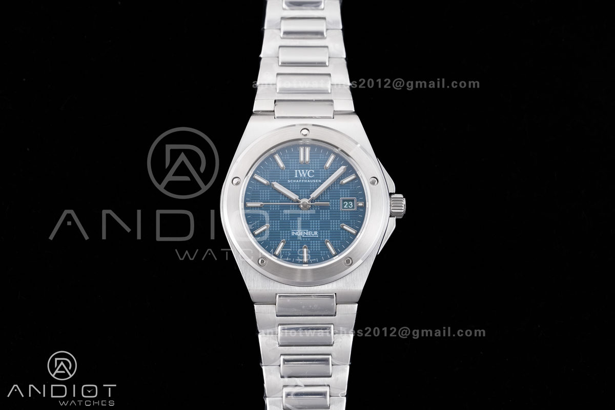 GH Factory IWC Ingenieur IW328907 Blue Dial On SS Automatic Miyota 9015