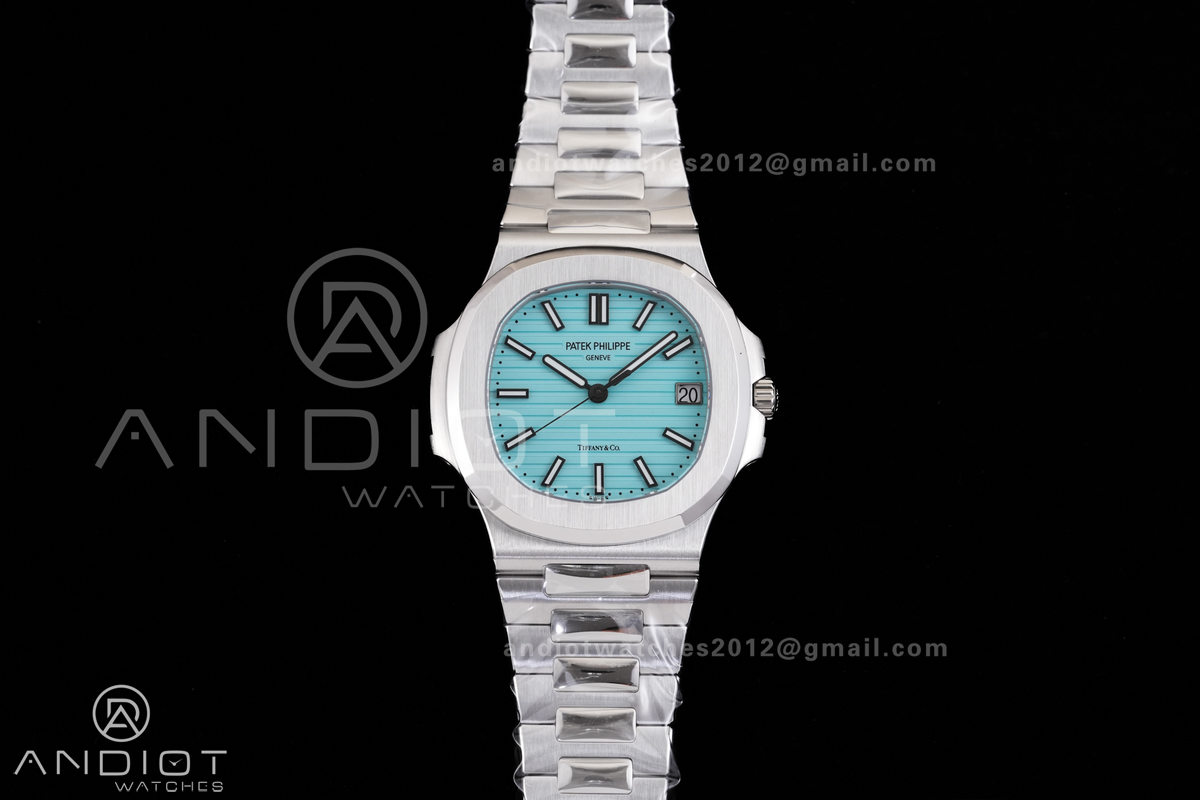 Nautilus 5711 DDF 1:1 Best Edition Tiffany Blue Dial on SS Bracelet DD330 Super Clone