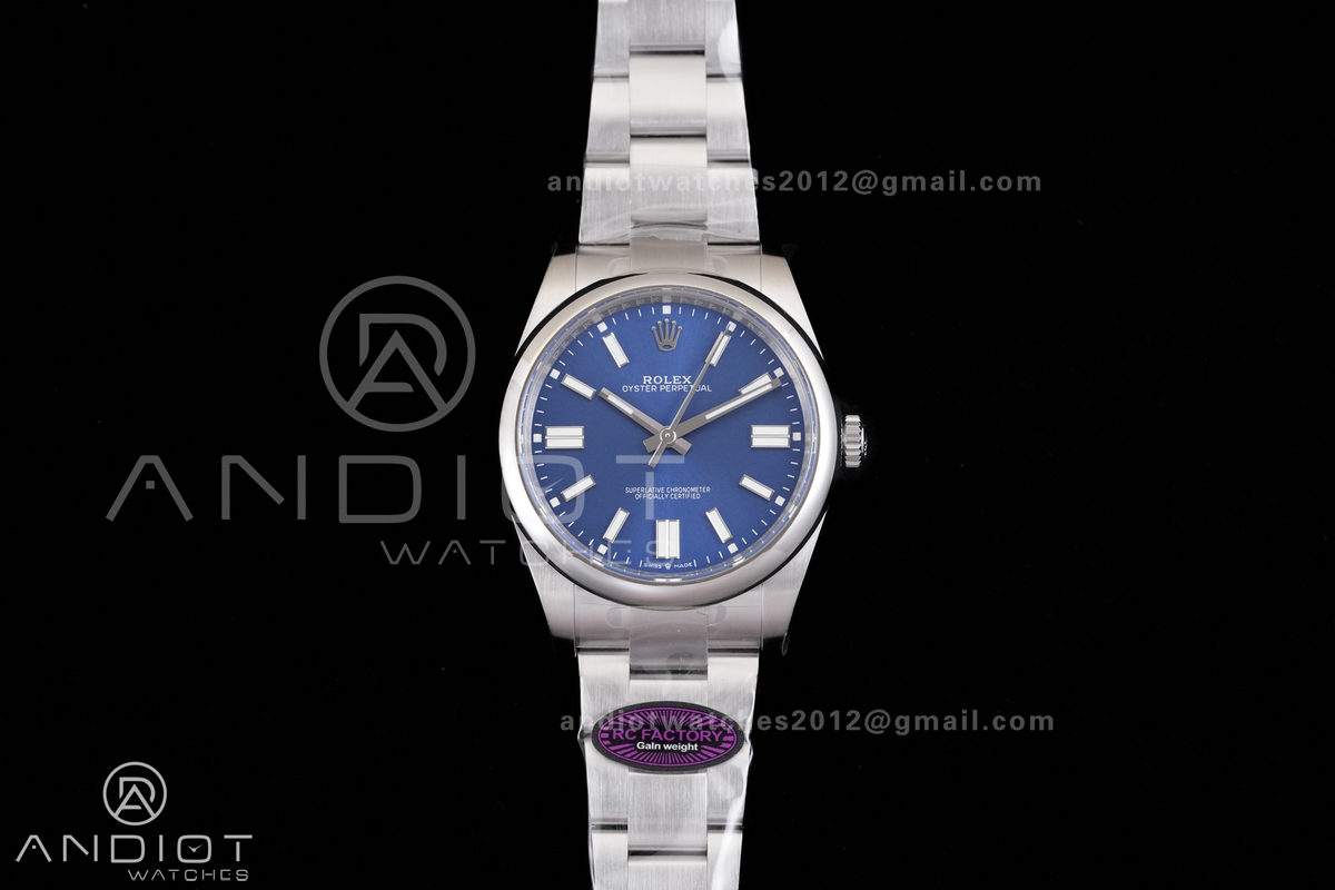 Oyster Perpetual 124300 41mm RCF 1:1 Best Edition 904L Steel Blue Dial VR3230