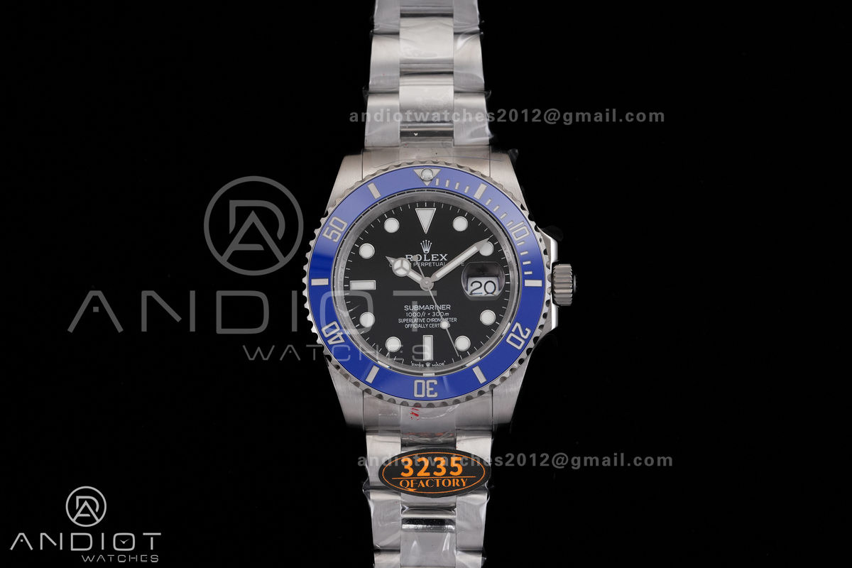 Submariner 41mm 126619 LB Cookie Monster Blue Ceramic 904L Steel QF 1:1 Best Edition QF3235
