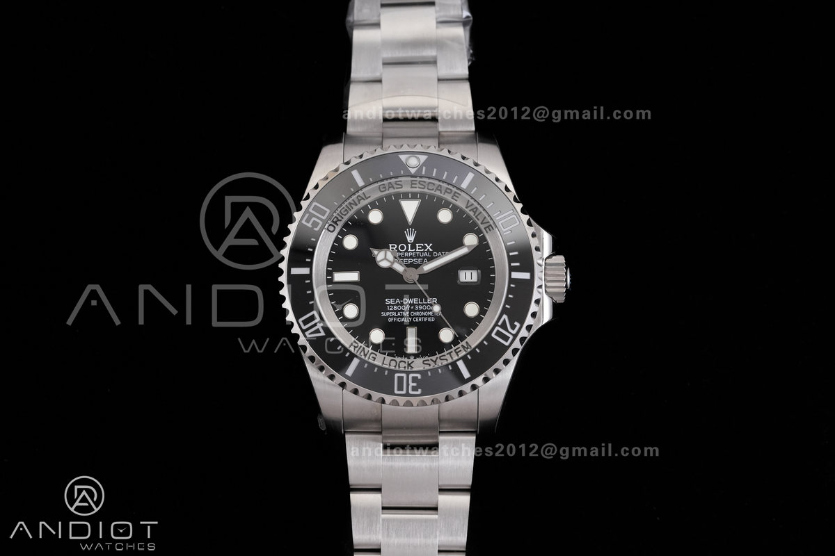 Sea Dweller DeepSea 126660 QF 1:1 Best Edition 904L SS Case and Bracelet QF3235