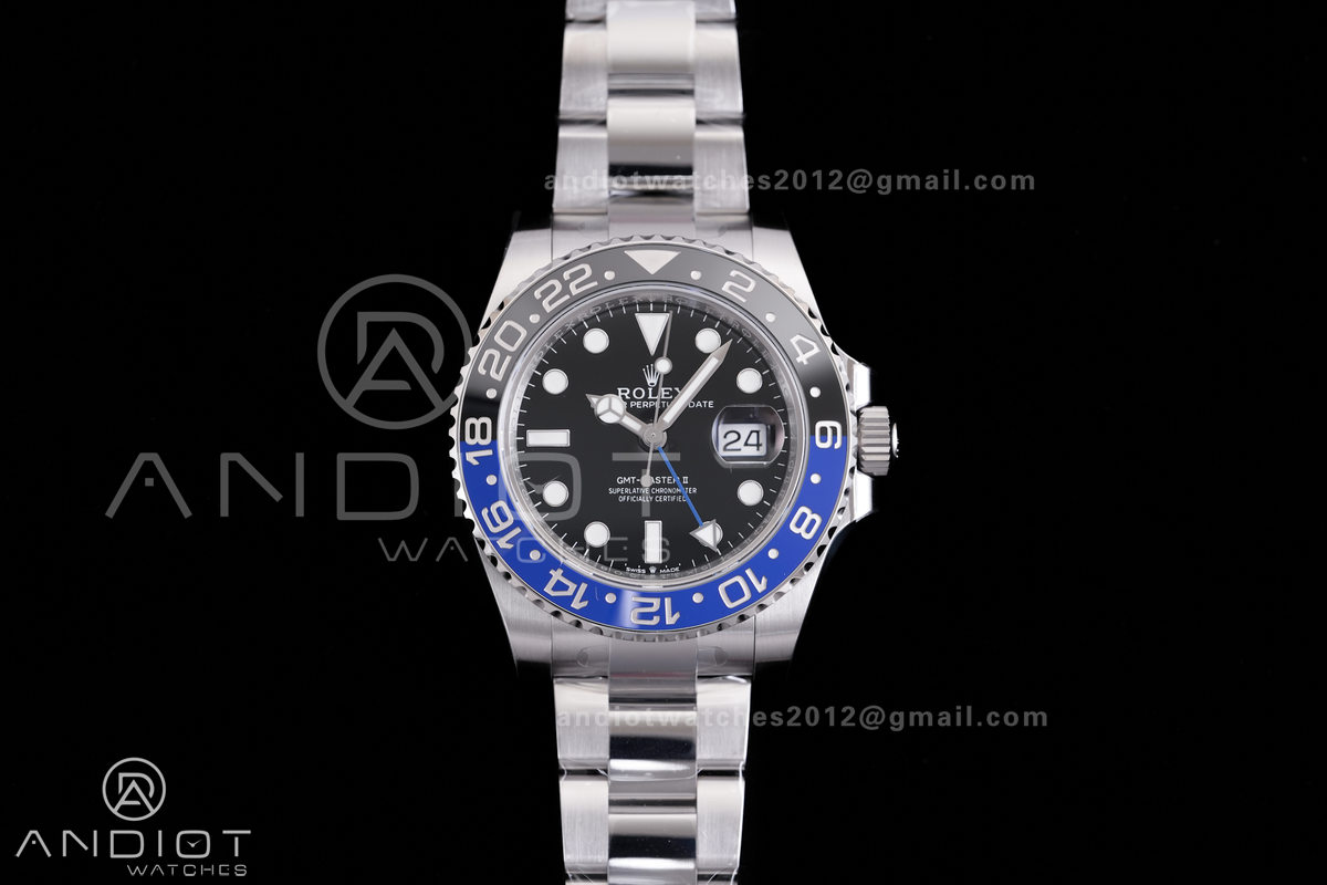 GMT-Master II 126710 BLNR 904L Steel VSF 1:1 Best Edition on Oyster Bracelet DD3285 CHS V3
