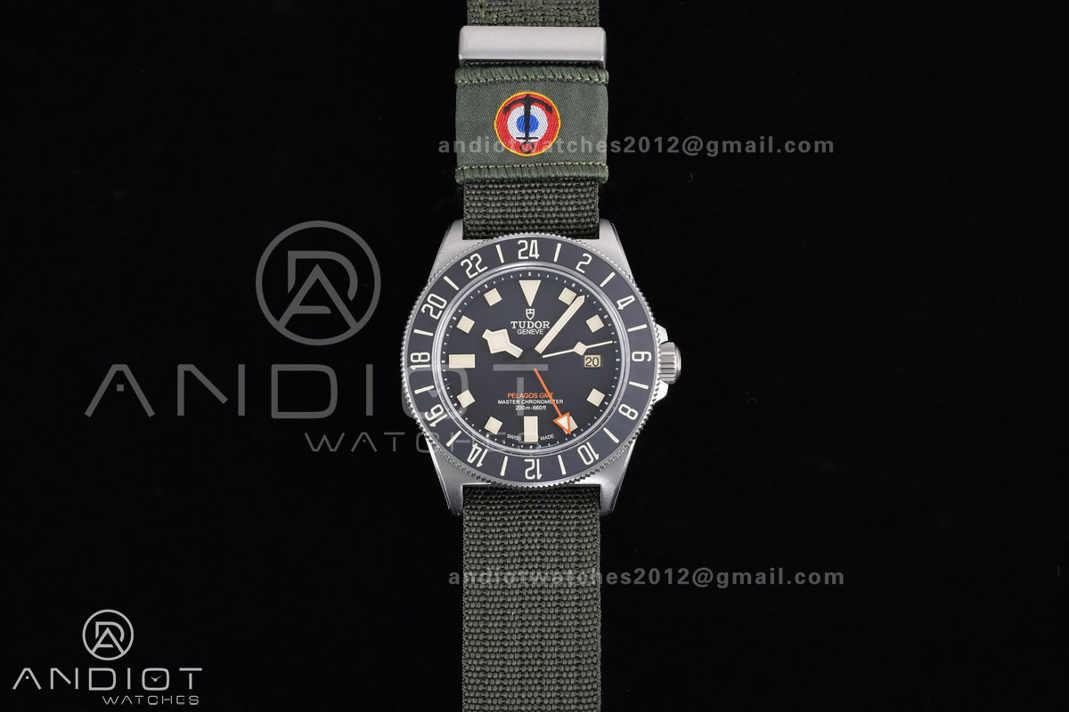 Pelagos FXD GMT 42mm TI/NY Black M+F Asia 2836