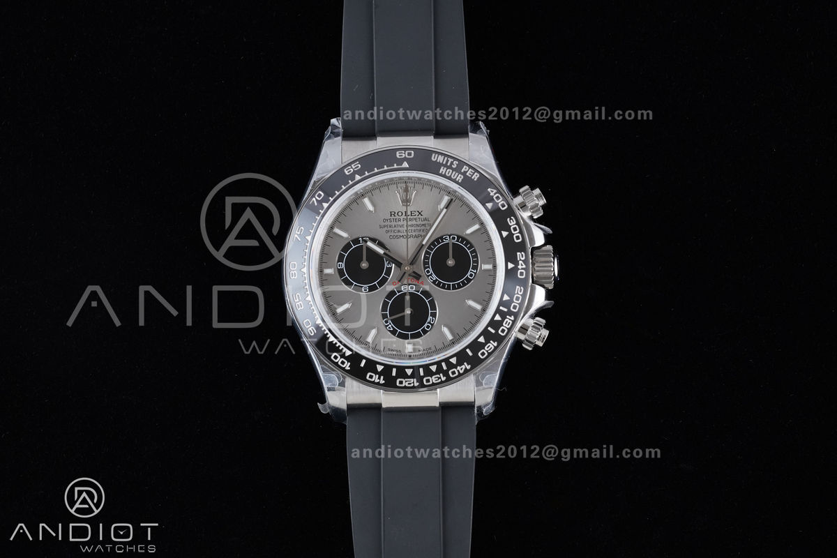 Daytona 126519 QF 1:1 Best Edition Gray/RG Dial on Oysterflex Strap QF4131 V10 (Gain Weight)