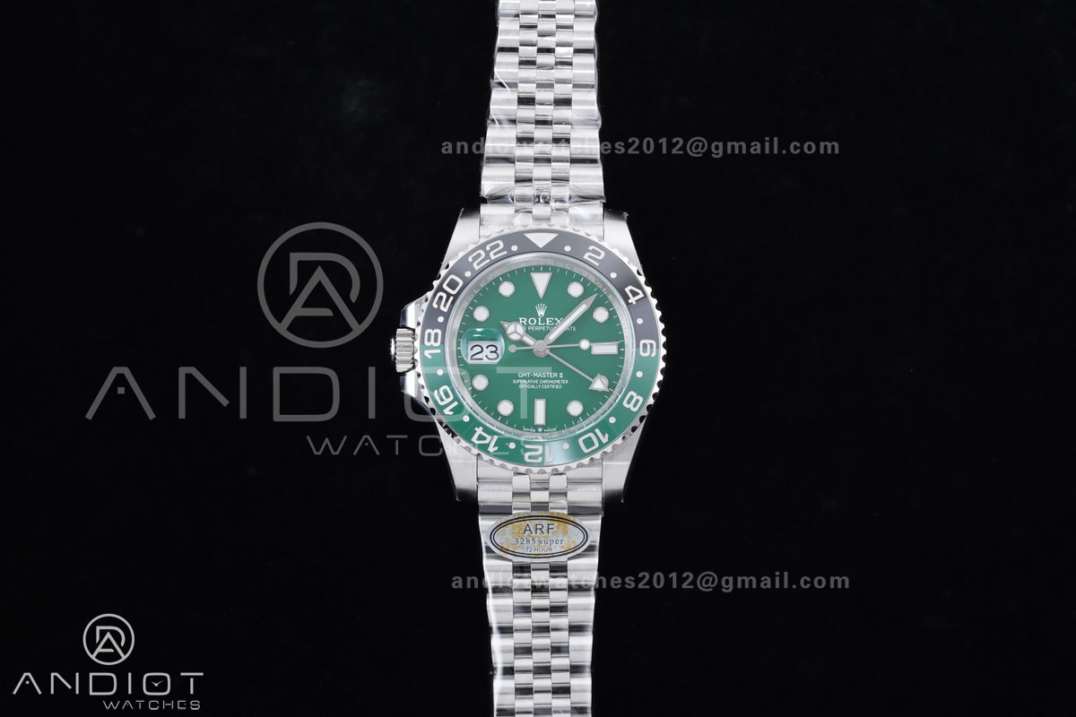 GMT Master II 126729 VTNR LHD 904L SS ARF Sprite 1:1 Best Edition on Oyster Jubilee New SH3285 V2