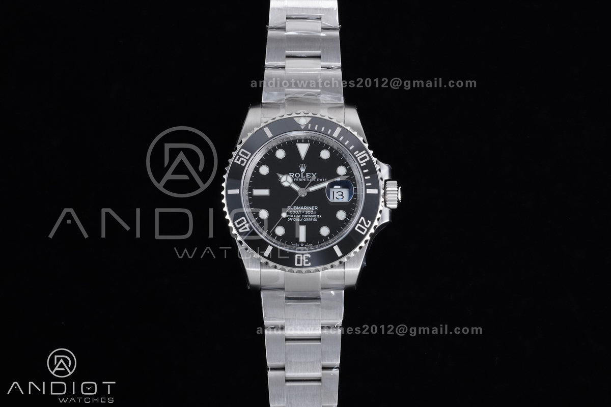 Submariner 41mm VSF 126610LN The Youth Version Black Ceramic 904L Steel A2824