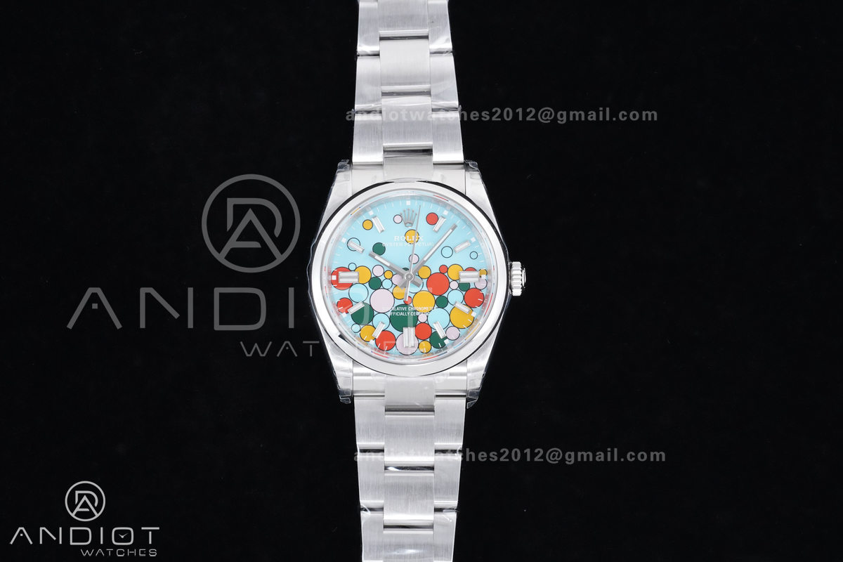 Oyster Perpetual 126000 36mm VSF 1:1 Best Edition 904L Steel Celebration Dial DD3230 V2