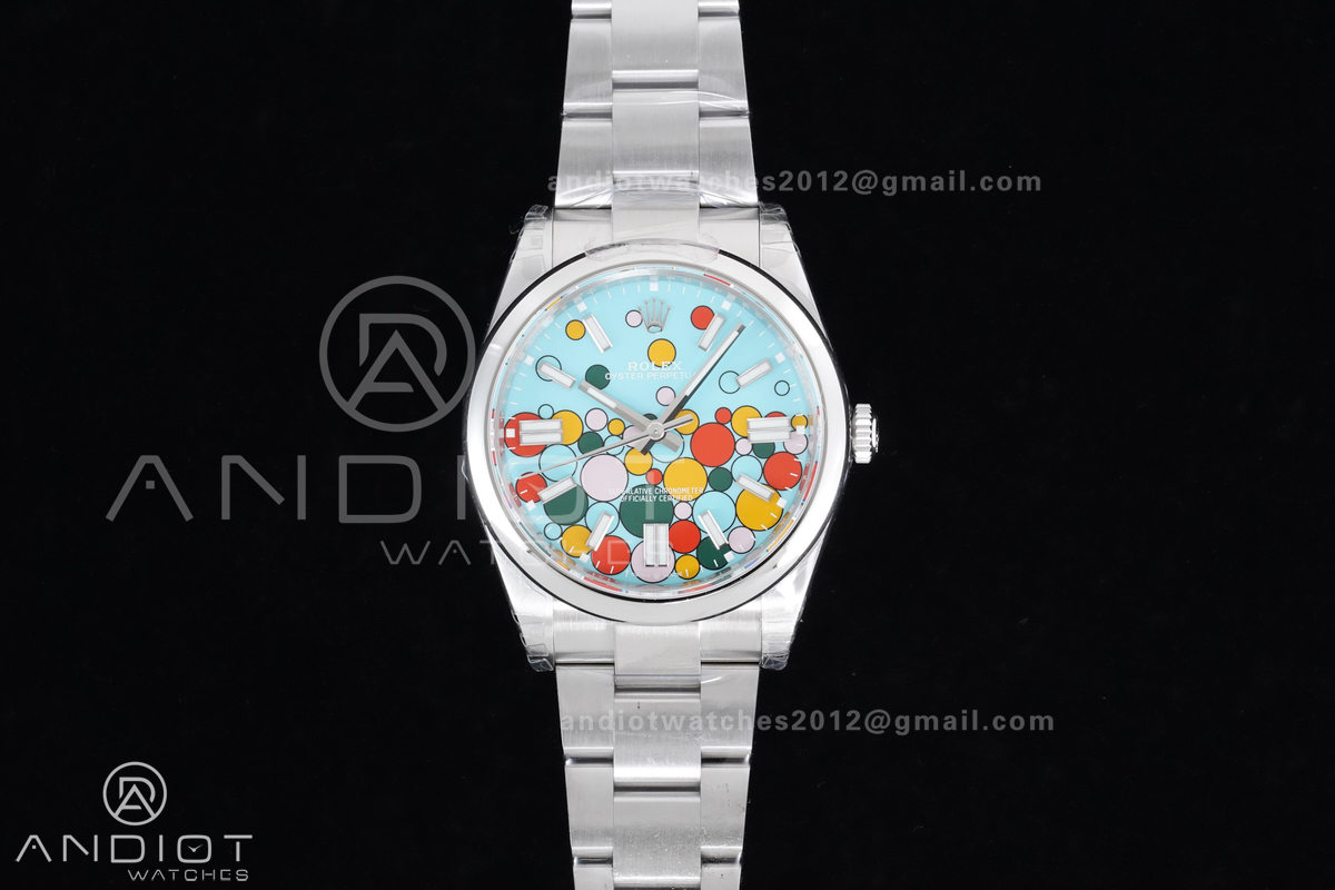 Oyster Perpetual 124300 41mm VSF 1:1 Best Edition 904L Steel Celebration Dial DD3230 V2