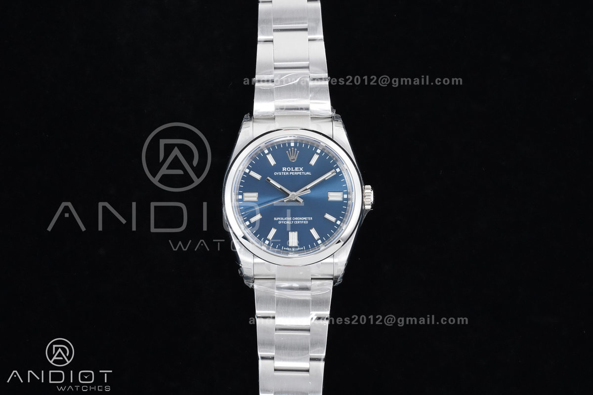 Oyster Perpetual 126000 36mm VSF 1:1 Best Edition 904L Steel Blue Dial DD3230 V2
