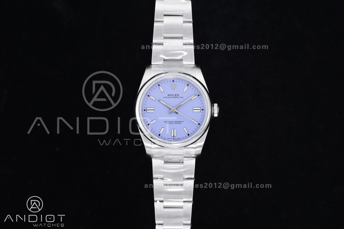 Oyster Perpetual 126000 36mm KRF 1:1 Best Edition 904L Steel Lavender Dial VR3230