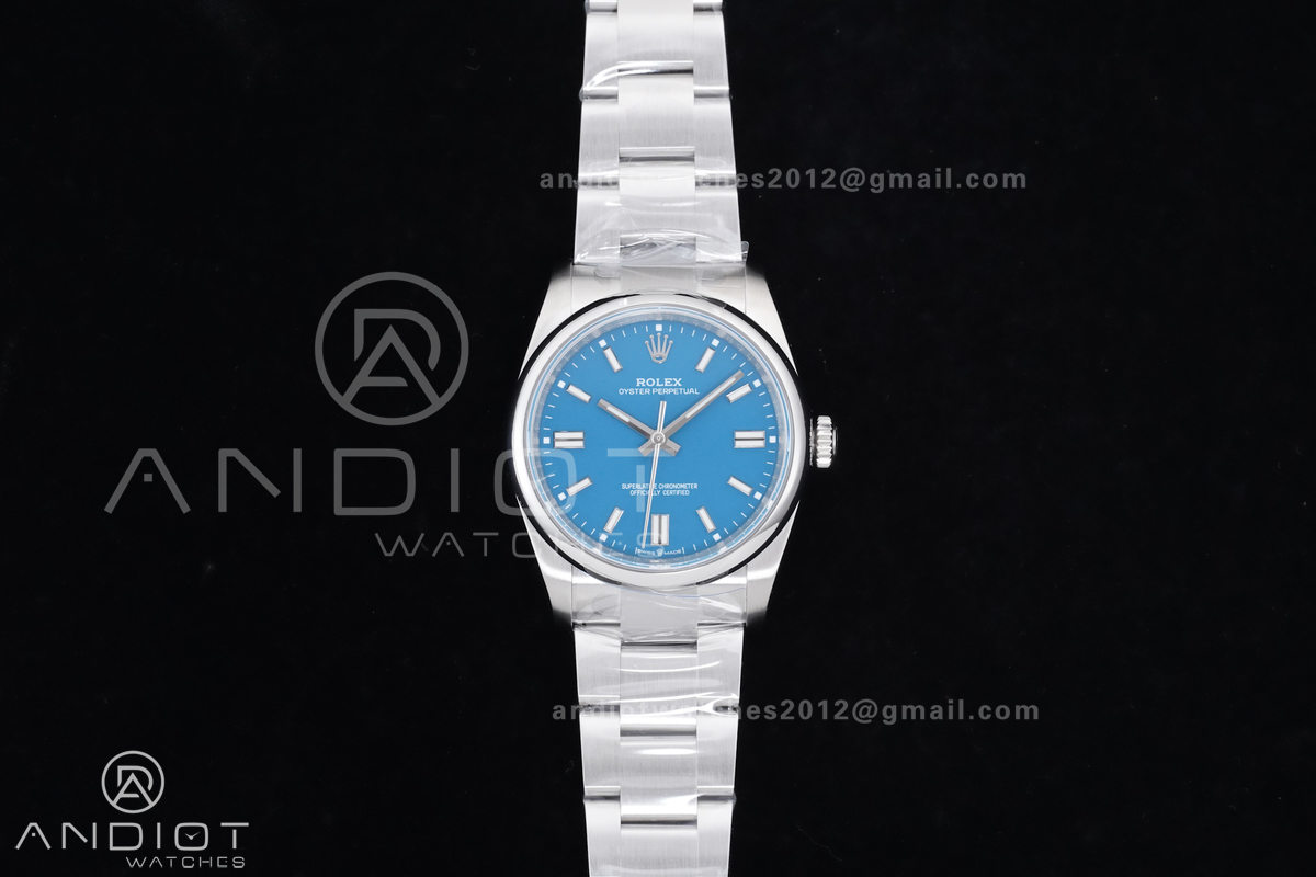 Oyster Perpetual 126000 36mm KRF 1:1 Best Edition 904L Steel New Blue Dial VR3230