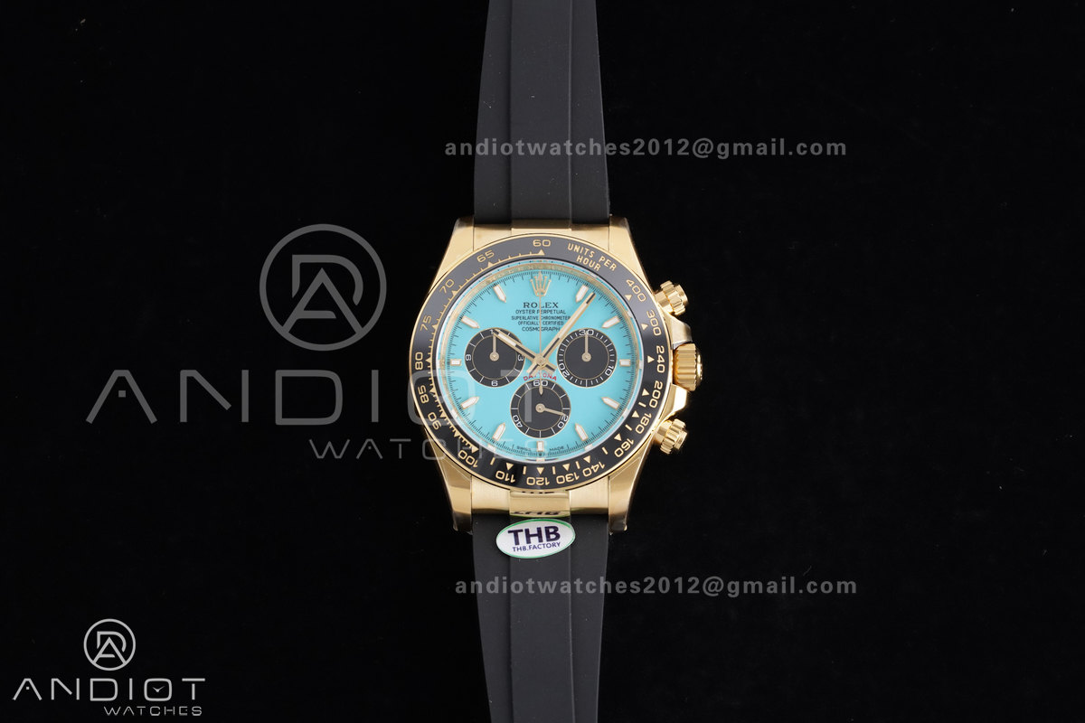 Daytona 126518 THBF 1:1 Best Edition Tiffany Blue Dial on Oysterflex Strap 4131