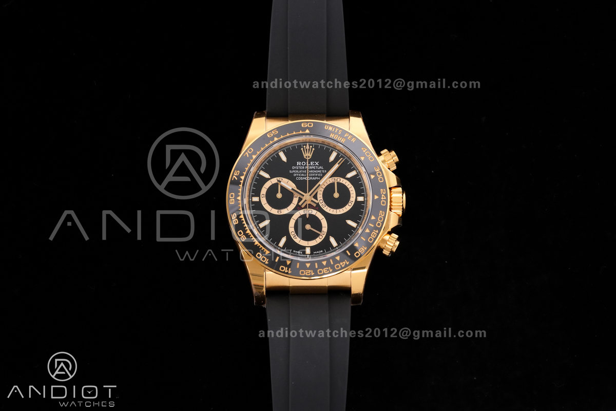 Daytona 126518 VSF 1:1 Best Edition Black Dial on Oysterflex Strap DD4801