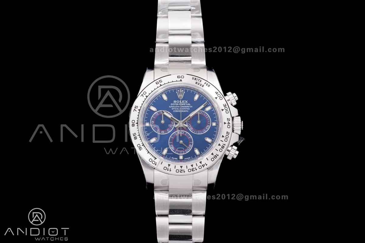 Daytona 116509 Gain Weight V3 VSF 1:1 Best Edition Blue Dial On Oyster Bracelet DD4130