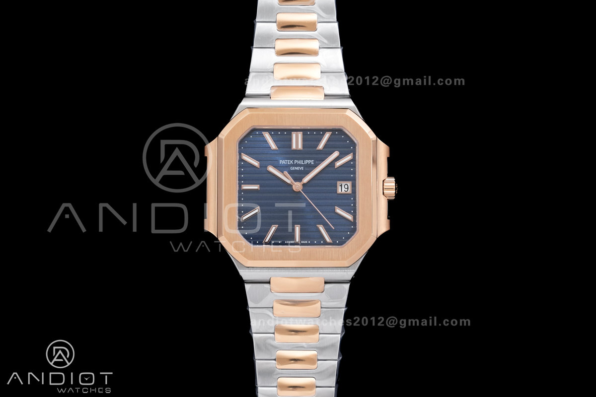 Cubitus 5821/1AR-001 SS PPF Best Edition Blue Dial on YG/SS Bracelet A330