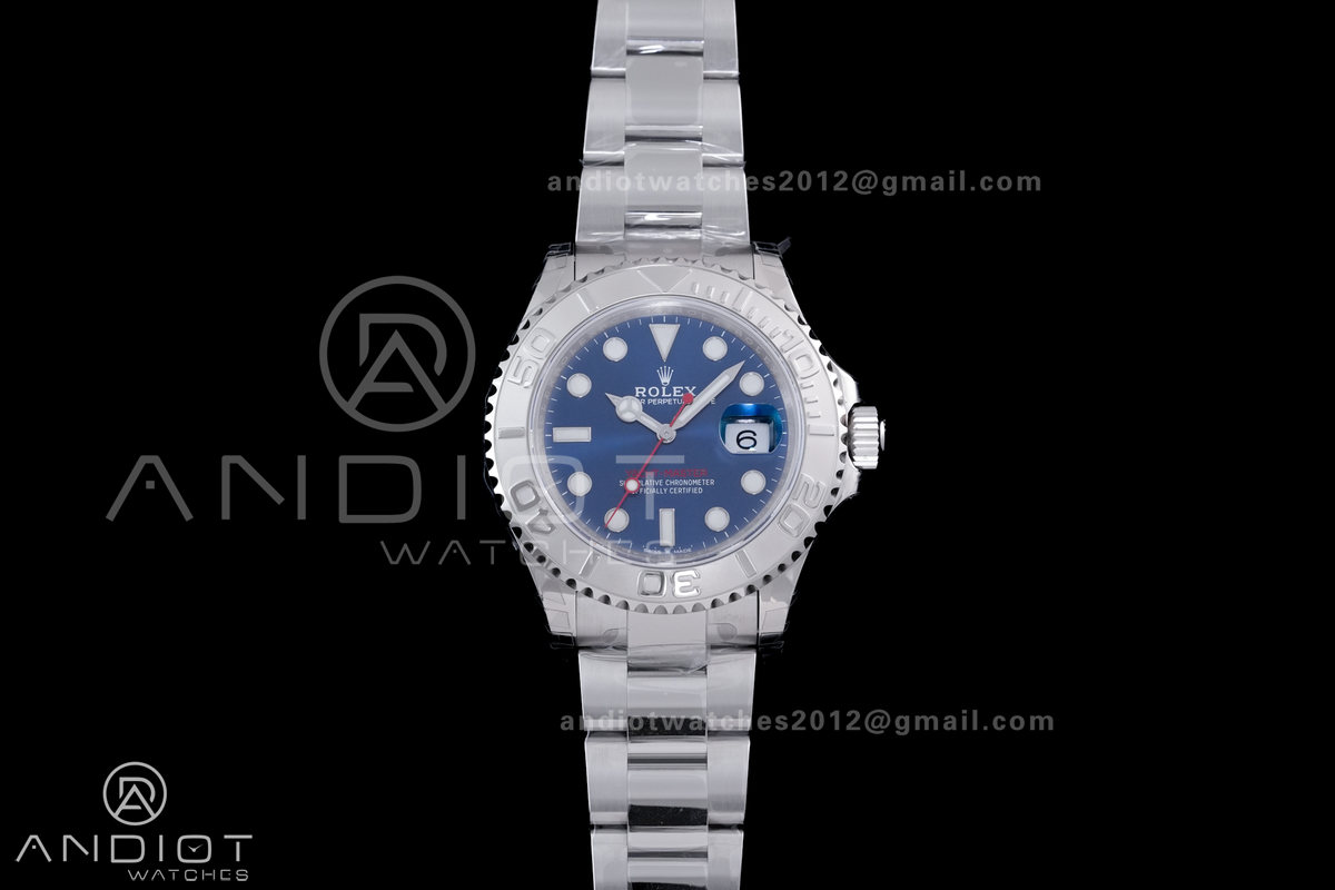 Yacht-Master 126622 904L Steel VSF 1:1 Best Edition Blue Dial on SS Bracelet VS3235