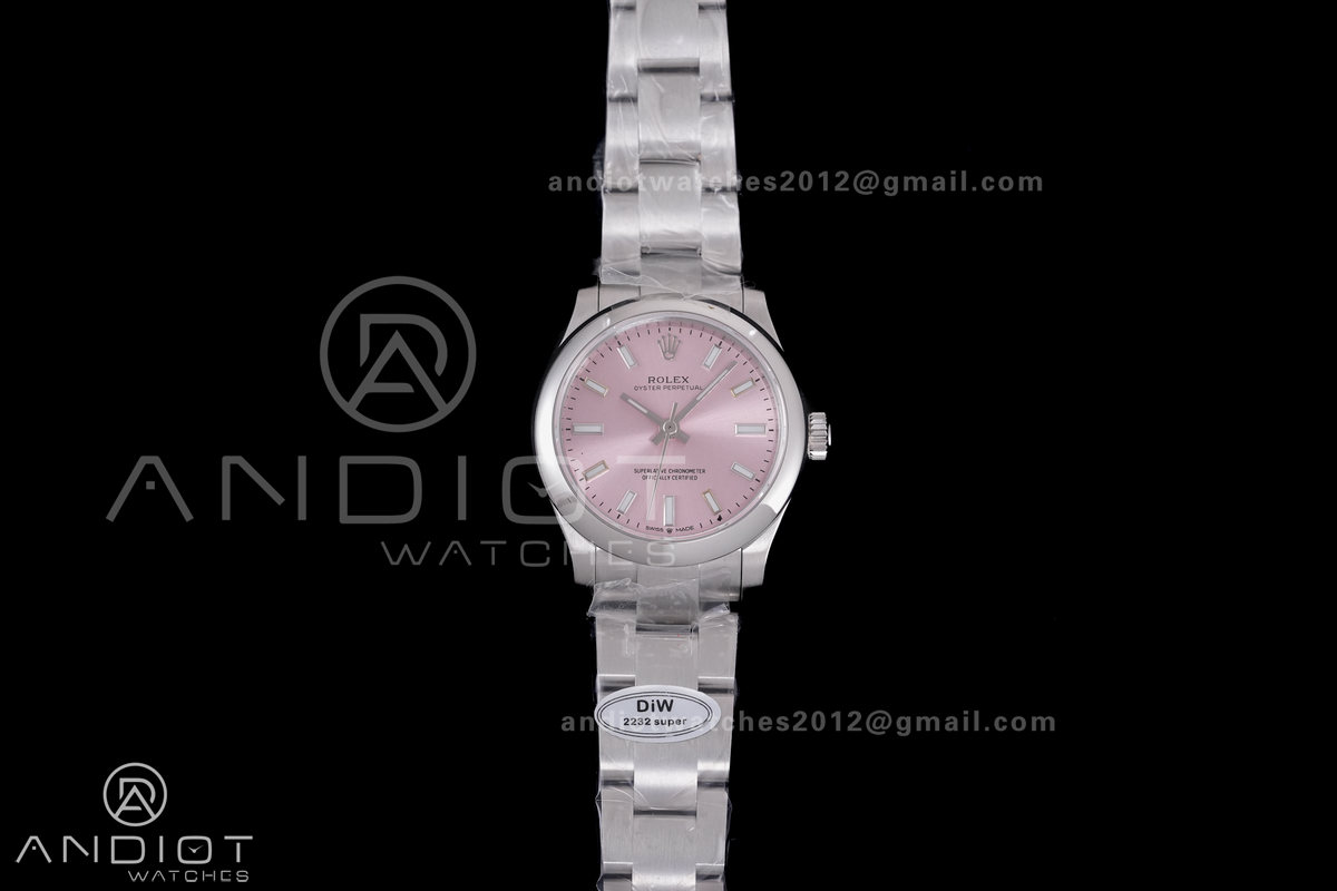 Oyster Perpetual 31mm 277200 DIWF Best Edition Pink Dial on SS Bracelet A2232