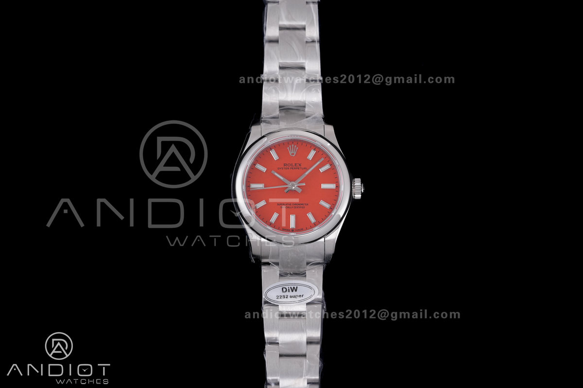 Oyster Perpetual 31mm 277200 DIWF Best Edition Orange Dial on SS Bracelet A2232