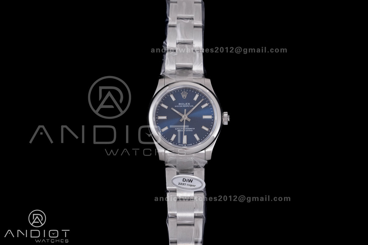Oyster Perpetual 31mm 277200 DIWF Best Edition Deep Blue Dial on SS Bracelet A2232
