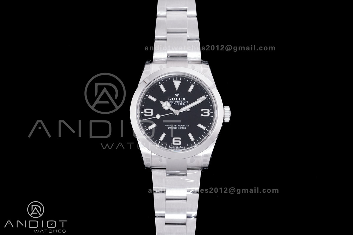 Explorer 40 224270 904L Steel VSF 1:1 Best Edition on SS Bracelet VS3230