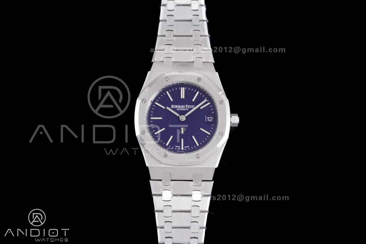 Royal Oak 39mm 16202BC ZF 1:1 Best Edition Tuscan Dial on SS Bracelet A7121