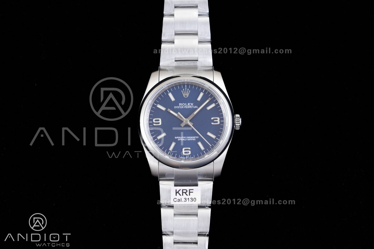 Oyster Perpetual 36 116000 KRF 1:1 Best Edition 904L Steel Blue Dial on SS Bracelet SH3130