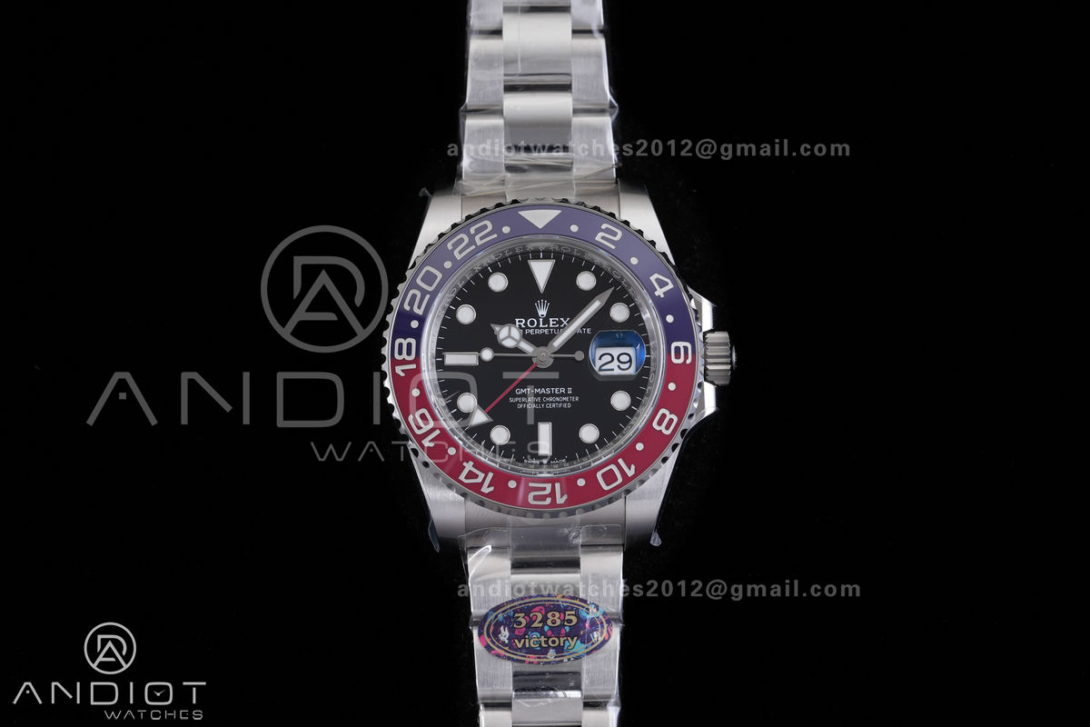 GMT-Master II 126710 BLRO 904L Steel VF 1:1 Best Edition on Oyster Bracelet DD3285 CHS