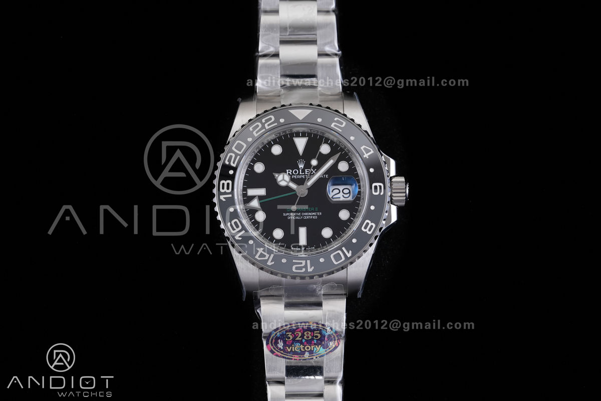 GMT-Master II 126710 GRNR 904L Steel VF 1:1 Best Edition on Oyster Bracelet DD3285 CHS