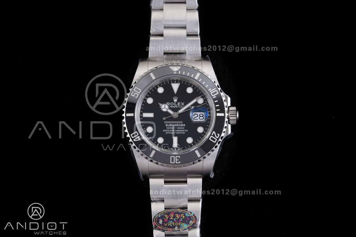 Submariner 41mm 126610 LN Black Ceramic VF 1:1 Best Edition 904L SS Case and Bracelet DD3235