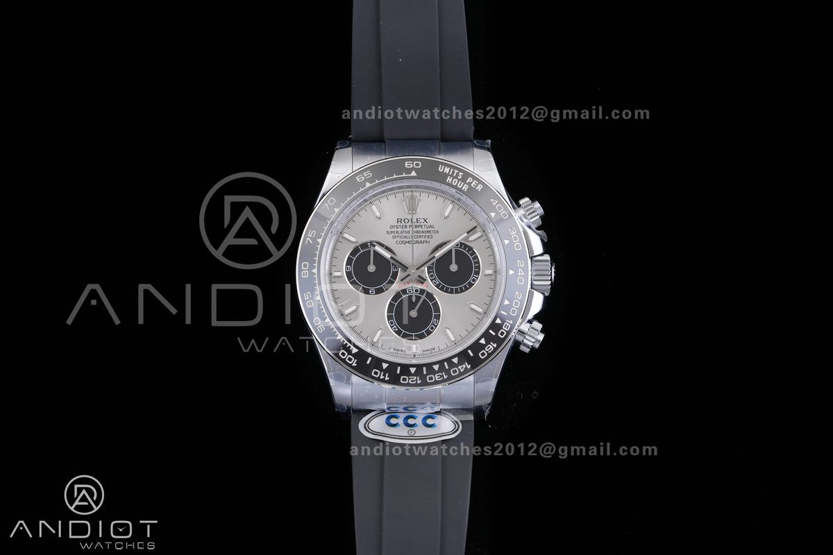 Daytona 126519 3CF 1:1 Best Edition Gray Dial on Oysterflex Strap DD4131 (Gain Weight)