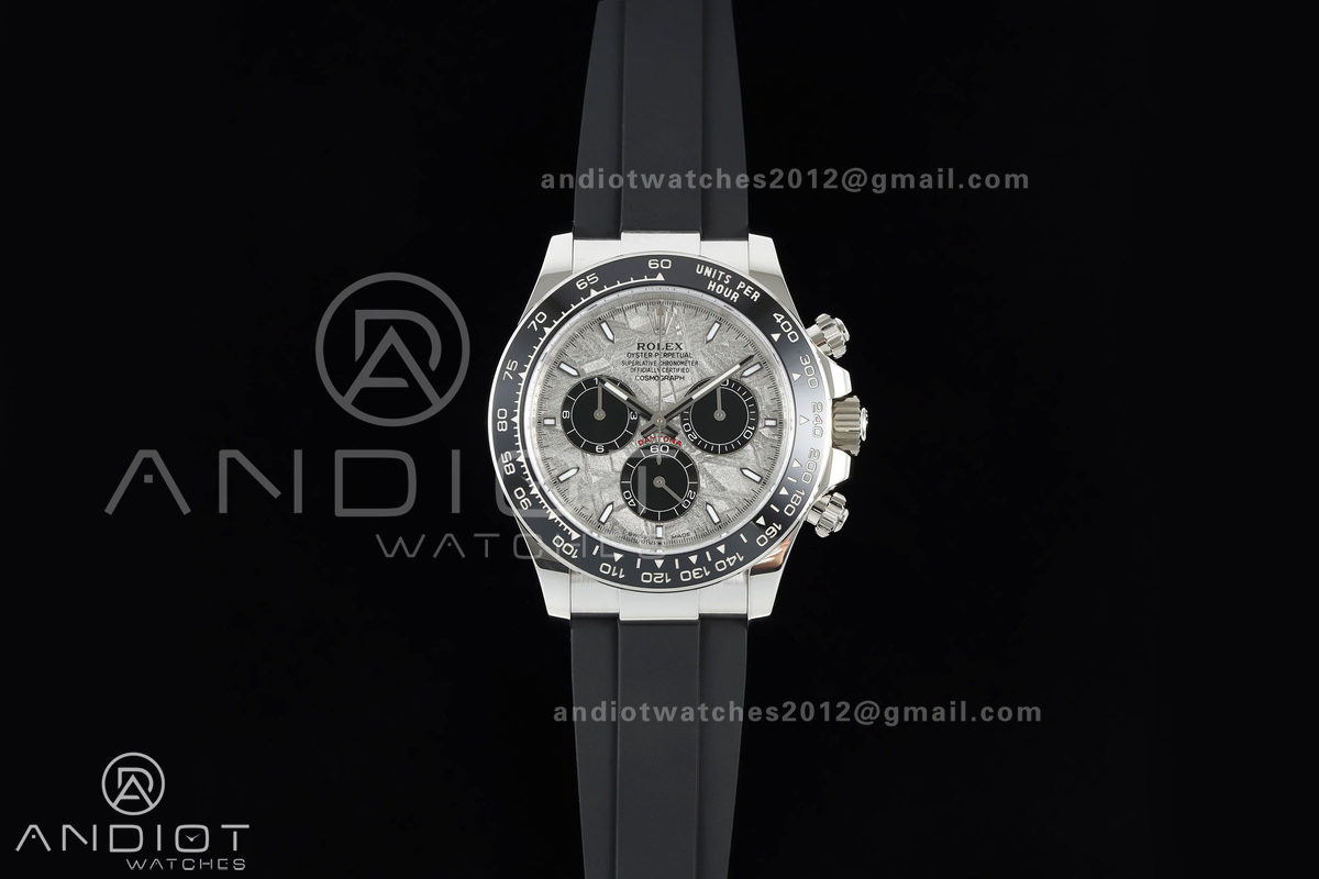 Daytona 126519 Clean Plus 1:1 Best Edition Meteorite dial on Oysterflex Strap DD4131