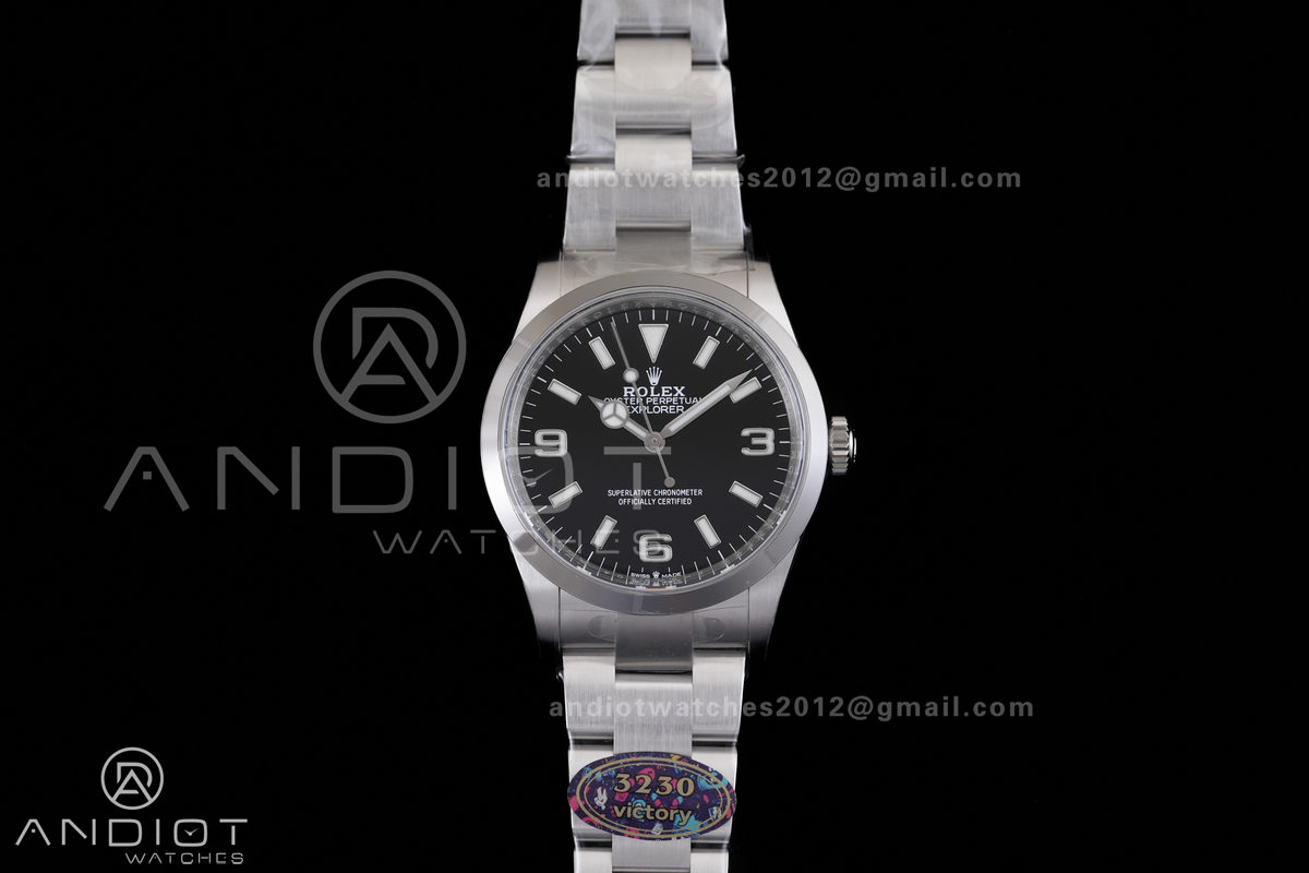 Explorer 36 124270 904L Steel VF 1:1 Best Edition on SS Bracelet DD3230