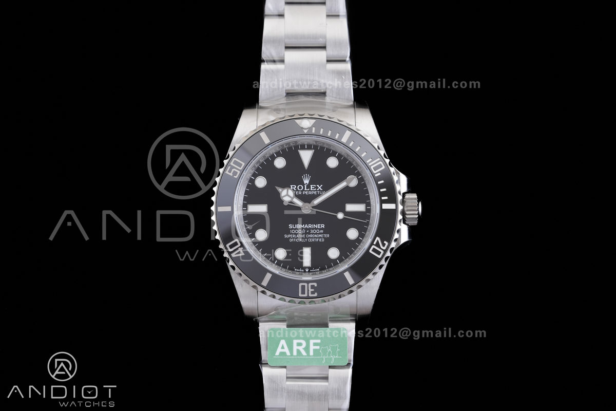 Submariner 41mm 124060 No Date ARF 1:1 Best Edition 904L SS Case and Bracelet VR3230