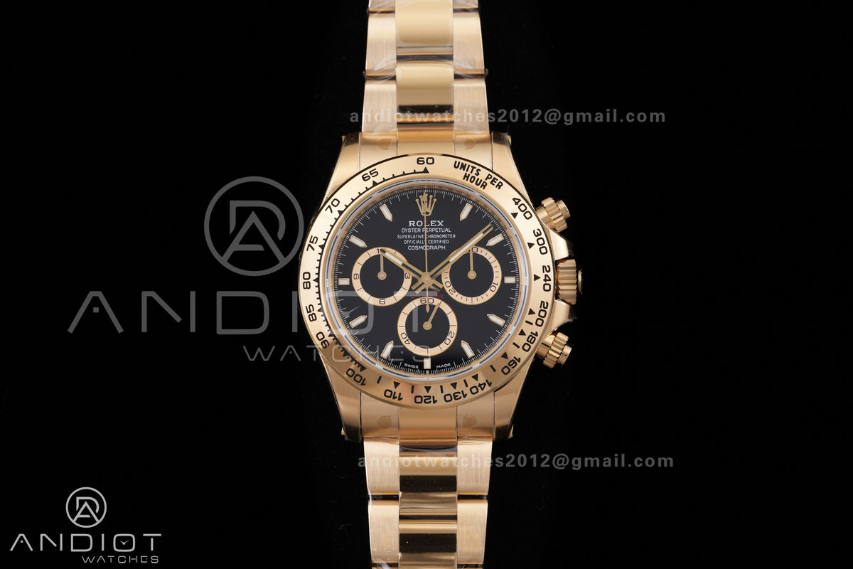 Daytona 126508 Gain Weight VSF 1:1 Best Edition Black Dial On Oyster Bracelet DD4131