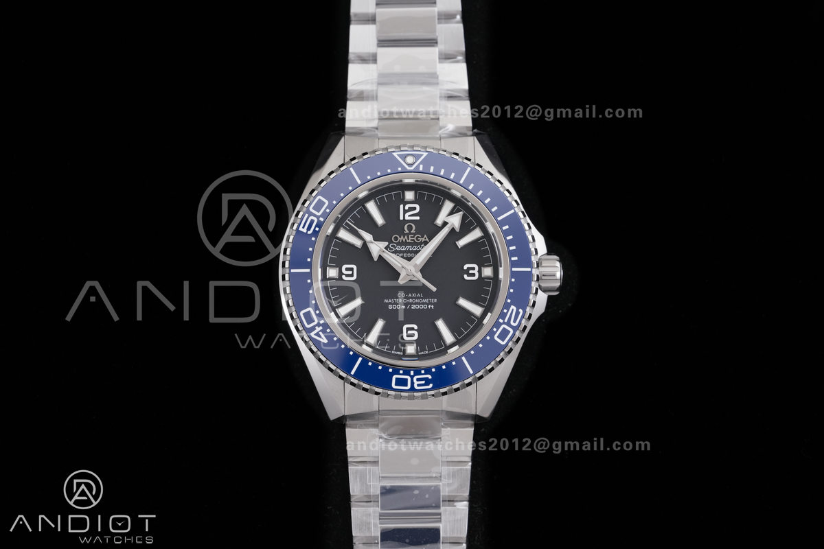 Seamaster 2025 2000M 217.30.42.21.01.002 Blue Ceramic Bezel VSF 1:1 Best Edition Black Dial On SS Bracelet Asian 8912