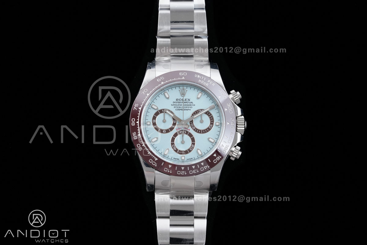 Daytona 116506 904L SS VSF 1:1 Best Edition 904L Steel Ice Blue Dial On 904L SS Braclet DD4130