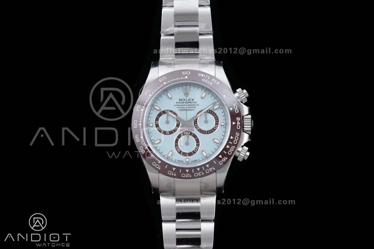 Daytona 116506 Gain Weight VSF 1:1 Best Edition Ice Blue Dial Stick Marker On Oyster Bracelet DD4130