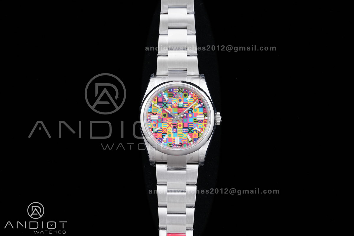 Oyster Perpetual 126000 36mm VSF 1:1 Best Edition 904L Steel 2026 New Celebration Dial DD3230 